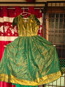 Ethnic Green Gown