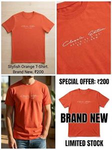 Orange Graphic Tee