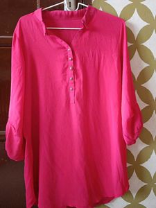pink formal top