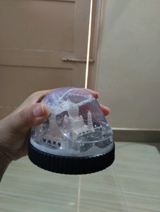 Taj Mahal Show Piece With Glitter