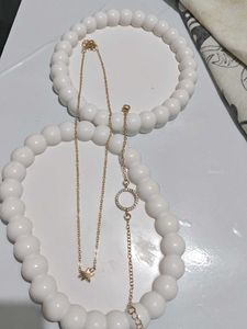 Star Necklace With Bracelets For Women