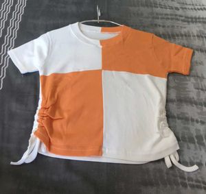 Trending Colorblocked Casual Women Tshirt 😍