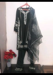 Pakistani Cutwork Embroided Suit