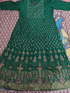 Elegant Green Gown