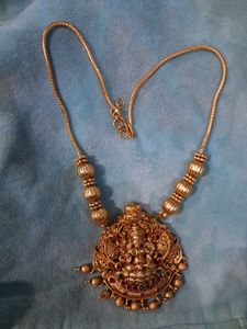 Vintage Lakshmi Gold Necklace