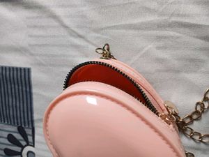 Pink Heart Purse