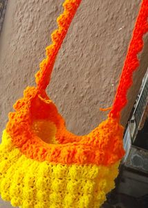 HANDMADE Crochet Shoulder Bag