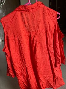 New Remanika Orange Lenzing Modal Shirt – Size L