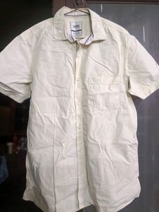 Cantabil Half Sleeve Shirt For Men In L Size