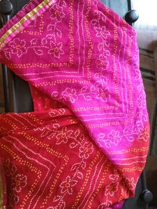 Georgette Jaipuri Saree