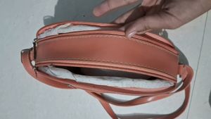 Peach Sling Bag