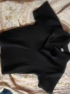 black crop tshirt top🖤