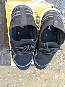 Lazer Black Casual Shoes