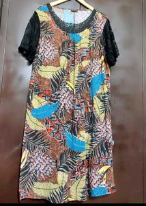 Multi Printed Tunic For Girl Or Women 44 Bust