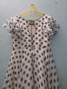 BLACK AND WHITE KURTA.