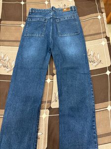 Ripped Wide Leg Jeans