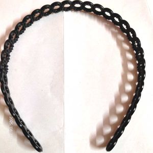 Black Headbands - Set of 2