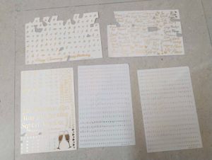 Resin Art Stickers