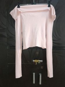 Off Shoulder Crop Top