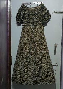 Long Frock Brown