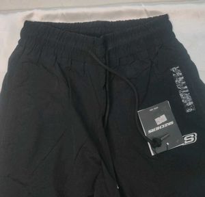 Black Cargo Style Joggers