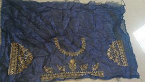 Organza Saree With Blouse Piece