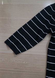 Striped Asymmetrical Top