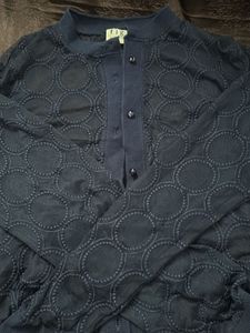 blue classy shirt