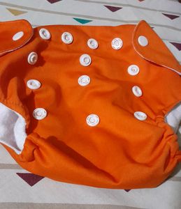 Cloth Diaper With Pad For Baby