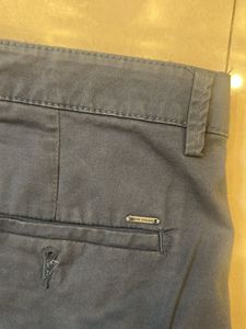 Blue Casual Pants