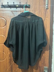 Black Button-Up Shirt