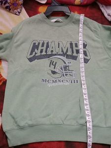 H&amp;M Green Sweatshirt