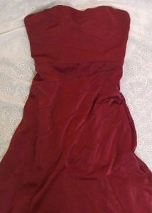 Cherry red Corset dress
