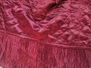 Pack of 4 Luxurious Maroon Bedsheet Quilt Set