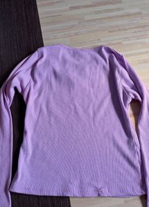 Lavender Long Sleeve Top