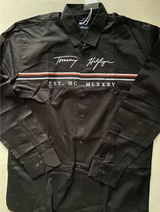 Tommy Hilfiger Black Button Down