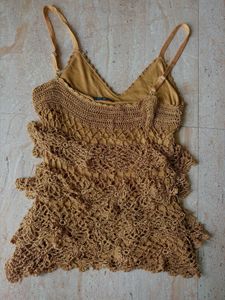 CUTE MESH BEACH TOP ✨