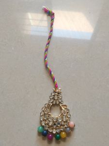 Multicolored Maangtika For Women's, Beautiful