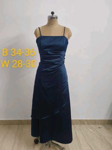 Elegant Navy Blue Dress