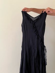 Black Ruffle Dress