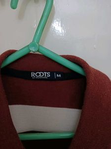 Roots Striped Polo Shirt - Medium