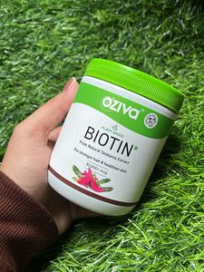 PLANT BASED BIOTIN 🍃