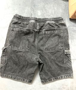 Cargo Denim Shorts