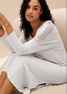 Grey Knit Maxi Dress