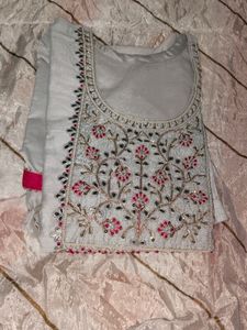 Kurti Set With Pant Dupatta