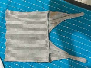 Tank Top In Grey Colour Zara.