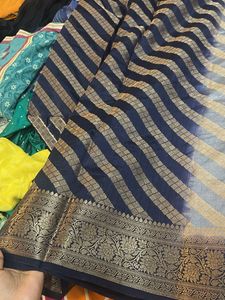 Chanderi Silk Brand New Saree