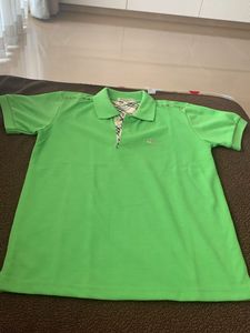 Lime Green Polo Shirt For Boy Age 8-10