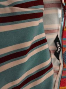 Blue Crep Stripped Jumpsuit