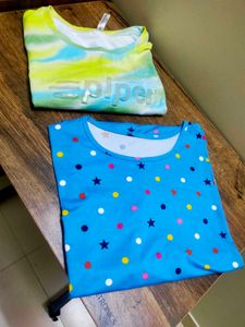 2 T Shirts